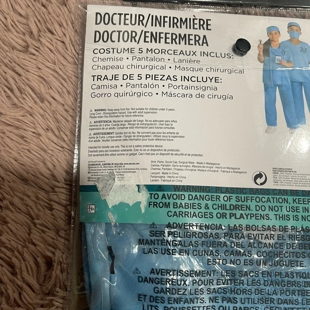 New Kids Doctor / Nurse Costume - Medium (8/10)